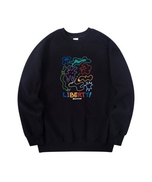 RADINEO(ラディネオ)の「リバティ スウェット ブラック(スウェット・メンズ・その他・MEDIUM/LARGE/X-LARGE)」の1枚目の写真