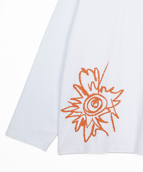 FDR（エフディーアール）の「Kids doodle Long sleeve White（Tシャツ/カットソー・メンズ・その他・SMALL/MEDIUM/LARGE）」の7枚目の写真