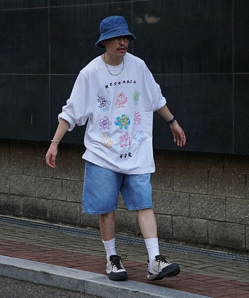 FDR（エフディーアール）の「Kids doodle Long sleeve White（Tシャツ/カットソー・メンズ・その他・SMALL/MEDIUM/LARGE）」の10枚目の写真