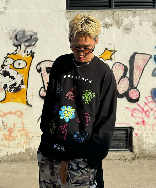 FDR（エフディーアール）の「Kids doodle Long sleeve White（Tシャツ/カットソー・メンズ・その他・SMALL/MEDIUM/LARGE）」の13枚目の写真