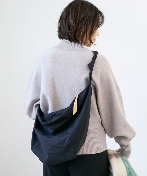 le.coeur blanc（ルクールブラン）の「《WEB限定アイテム》ナイロンショルダーバッグ（ショルダーバッグ・レディース・カーキオリーブ/ブラック/オフホワイト・FREE）」の13枚目の写真