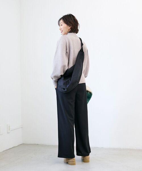 le.coeur blanc（ルクールブラン）の「《WEB限定アイテム》ナイロンショルダーバッグ（ショルダーバッグ・レディース・カーキオリーブ/ブラック/オフホワイト・FREE）」の15枚目の写真