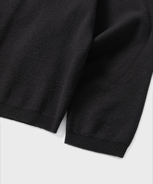 NONBLANK(ノンブランク)の「モックネックニット_BLACK(ニット/セーター・メンズ・その他・MEDIUM/LARGE/X-LARGE)」の4枚目の写真