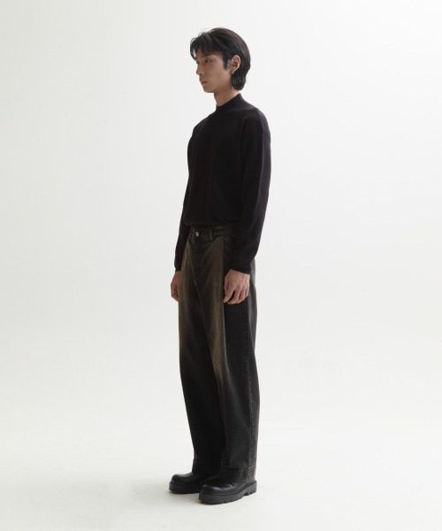 NONBLANK(ノンブランク)の「モックネックニット_BLACK(ニット/セーター・メンズ・その他・MEDIUM/LARGE/X-LARGE)」の8枚目の写真