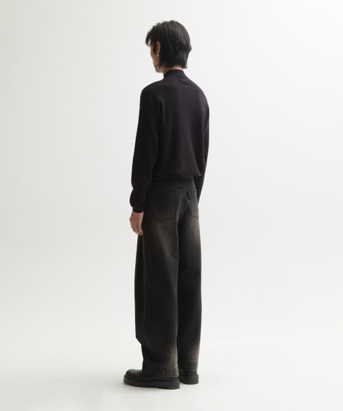 NONBLANK(ノンブランク)の「モックネックニット_BLACK(ニット/セーター・メンズ・その他・MEDIUM/LARGE/X-LARGE)」の9枚目の写真
