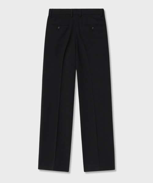 NONBLANK（ノンブランク）の「[ヒョンキム] セミワイドフィットスラックス_BLACK（スラックス・メンズ・その他・SMALL/MEDIUM/LARGE）」の2枚目の写真