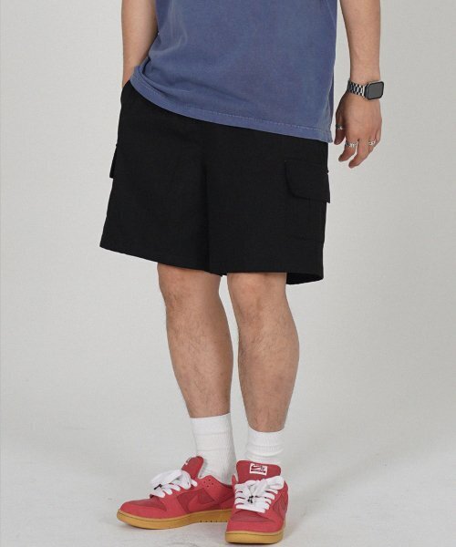 THE MILE（ザマイル）の「DAILY COTTON UTILITY CARGO PANTS [BLACK]（その他パンツ・メンズ・その他・MEDIUM/LARGE/X-LARGE）」の14枚目の写真