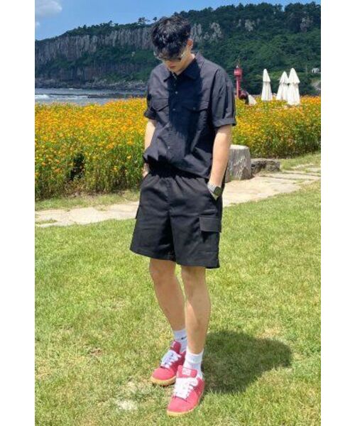 THE MILE（ザマイル）の「DAILY COTTON UTILITY CARGO PANTS [BLACK]（その他パンツ・メンズ・その他・MEDIUM/LARGE/X-LARGE）」の5枚目の写真