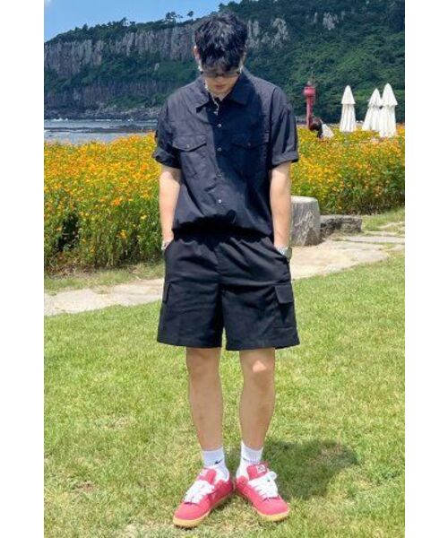 THE MILE（ザマイル）の「DAILY COTTON UTILITY CARGO PANTS [BLACK]（その他パンツ・メンズ・その他・MEDIUM/LARGE/X-LARGE）」の7枚目の写真