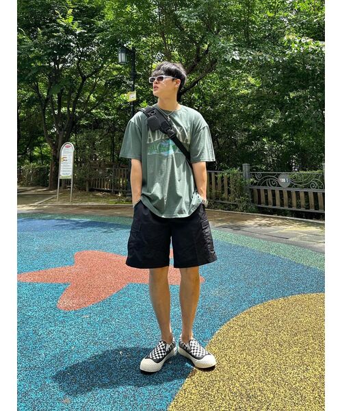THE MILE（ザマイル）の「DAILY COTTON UTILITY CARGO PANTS [BLACK]（その他パンツ・メンズ・その他・MEDIUM/LARGE/X-LARGE）」の9枚目の写真