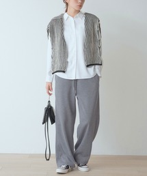 laulea（ラウレア）の「裏起毛 スェット　バレルレッグ（スウェットパンツ）」