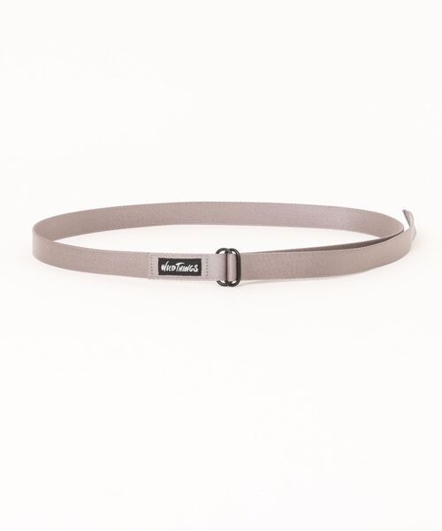 WILD THINGS(ワイルドシングス)の「【WILD THINGS】W-RING BELT / WT26063P(ベルト・メンズ・ブラック/グレー/カーキ・FREE)」の1枚目の写真