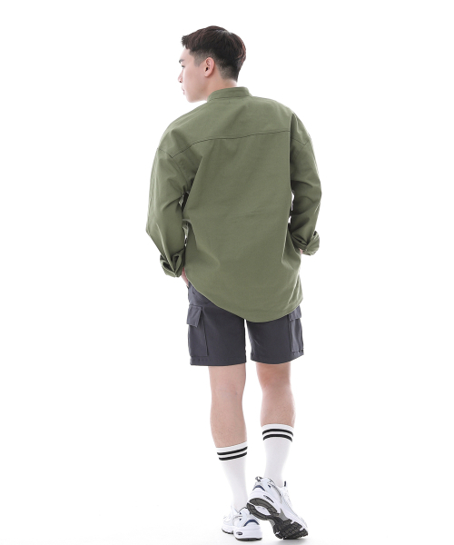 SAINTCREW（セントクルー）の「コンフォータブルモダンカーゴショーツ CM-1200C ダークグレー（その他パンツ・メンズ・その他・MEDIUM/LARGE/X-LARGE）」の9枚目の写真
