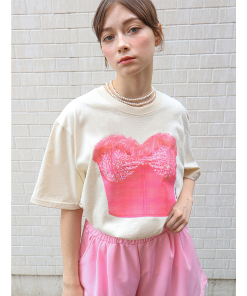 Rosie Bustier Short Sleeve T-Shirt