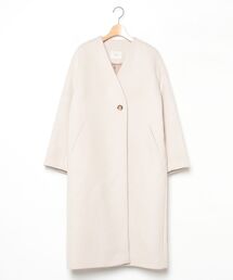 ブランド古着】IENA｜イエナのノーカラーコート古着通販 - ZOZOUSED