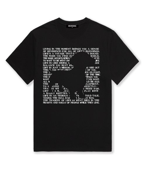 OUSE(オウズ)の「ドッグビーダグ オーバーサイズ 半袖Tシャツ (DS006) ブラック(Tシャツ/カットソー・レディース・その他・SMALL/MEDIUM/LARGE/X-LARGE/XX-LARGE)」の1枚目の写真