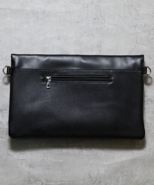 ８(eight)（エイト）の「コンビネーション クラッチバッグ（クラッチバッグ・メンズ・ブラック系その他/ブラック/グレー・FREE）」の4枚目の写真