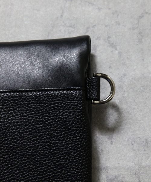 ８(eight)（エイト）の「コンビネーション クラッチバッグ（クラッチバッグ・メンズ・ブラック系その他/ブラック/グレー・FREE）」の6枚目の写真