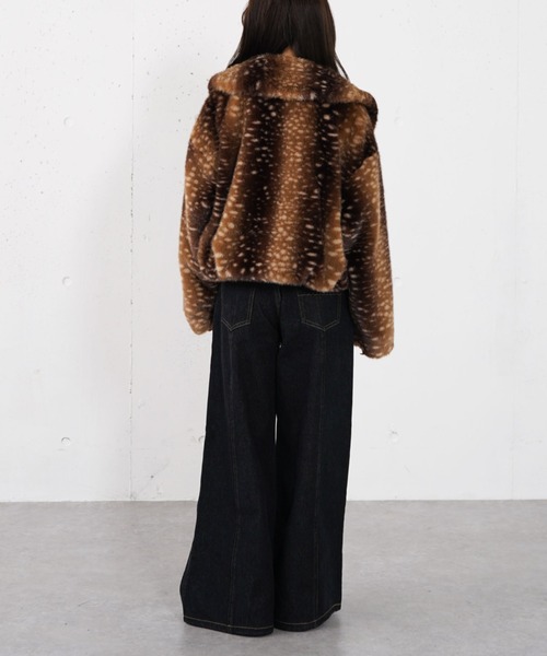 archives（アルシーヴ）の「バンビアソ－トファーコ－ト（その他アウター・レディース・ベージュ/ブラウン・MEDIUM）」の12枚目の写真