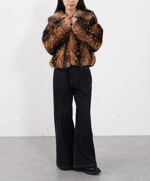 archives（アルシーヴ）の「バンビアソ－トファーコ－ト（その他アウター・レディース・ベージュ/ブラウン・MEDIUM）」の10枚目の写真