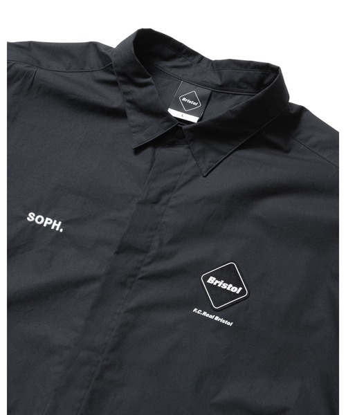 F.C.Real Bristol(エフシーレアルブリストル)の「AUTHENTIC FLY FRONT L/S SHIRT(シャツ/ブラウス・メンズ・ブラック/ネイビー/ホワイト・SMALL/MEDIUM/LARGE/X-LARGE)」の7枚目の写真