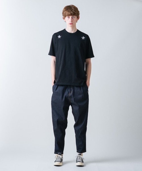 rehacer(レアセル)の「rehacer : Two Star Lily CS / トゥー スター リリー カットソー(Tシャツ/カットソー・メンズ・ブラック/ホワイト・SMALL/X-LARGE/LARGE/MEDIUM)」の13枚目の写真