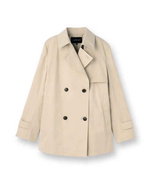 INDIVI（インディヴィ）の「【花粉付着防止／撥水／UVケア】名品トレンチコート（トレンチコート・レディース・ネイビー/ライトベージュ/ライトグレー系5/ライトグレー系3・38/36/15 /40/13/05/19）」の19枚目の写真