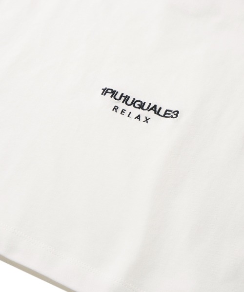 1PIU1UGUALE3 RELAX (ウノピゥウノウグァーレトレ リラックス)の「【1PIU1UGUALE3 RELAX × PEANUTS】ラインストーンクルーネックTシャツ / UST-26055(Tシャツ/カットソー・メンズ・ホワイト/ブラック・MEDIUM/X-LARGE/LARGE)」の3枚目の写真