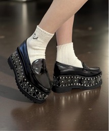 Jeffrey Campbell（ジェフリーキャンベル）の「デザインソール ローファー（ローファー）」