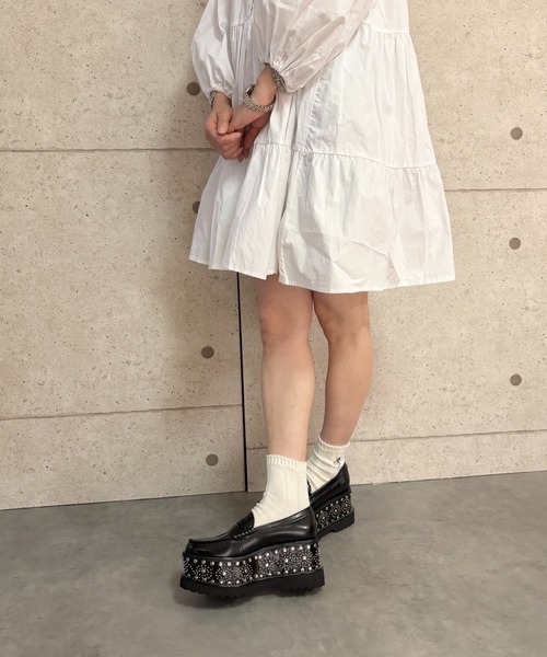 Jeffrey Campbell（ジェフリーキャンベル）の「デザインソール ローファー（ローファー・レディース・ブラック・37/39/38）」の14枚目の写真