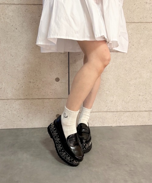 Jeffrey Campbell（ジェフリーキャンベル）の「デザインソール ローファー（ローファー・レディース・ブラック・37/39/38）」の13枚目の写真