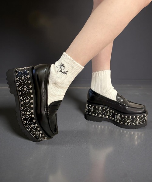 Jeffrey Campbell（ジェフリーキャンベル）の「デザインソール ローファー（ローファー・レディース・ブラック・37/39/38）」の7枚目の写真