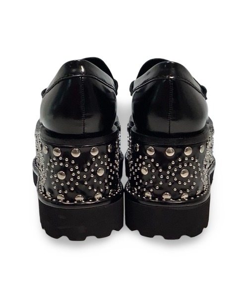 Jeffrey Campbell（ジェフリーキャンベル）の「デザインソール ローファー（ローファー・レディース・ブラック・37/39/38）」の4枚目の写真