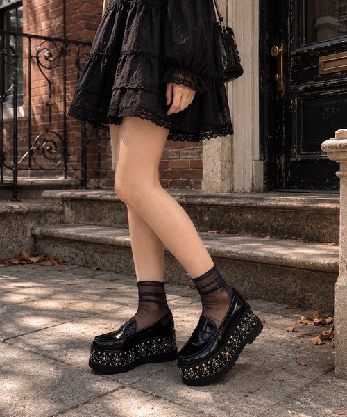 Jeffrey Campbell（ジェフリーキャンベル）の「デザインソール ローファー（ローファー・レディース・ブラック・37/39/38/40/36）」の20枚目の写真