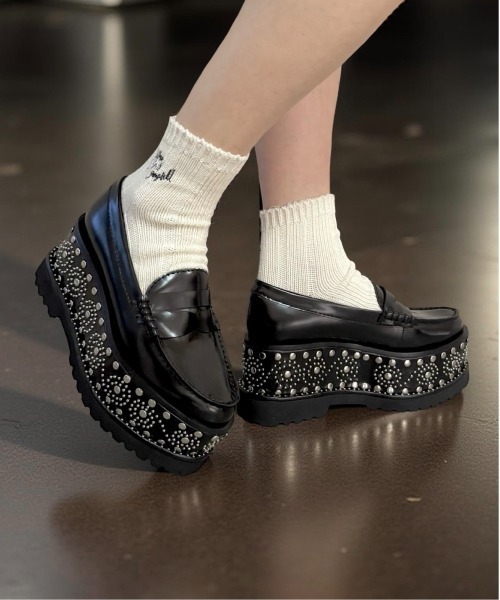 Jeffrey Campbell（ジェフリーキャンベル）の「デザインソール ローファー（ローファー・レディース・ブラック・37/39/38/40/36）」の18枚目の写真