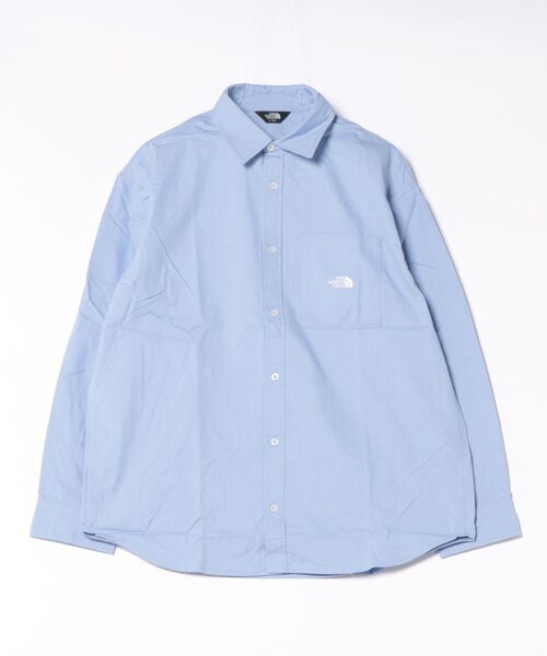 THE NORTH FACE（ザノースフェイス）の「【THE NORTH FACE】TRAVELER SHIRTS（シャツ/ブラウス・メンズ・クリーム/ライトブルー/オフホワイト・XL/M/L）」の3枚目の写真