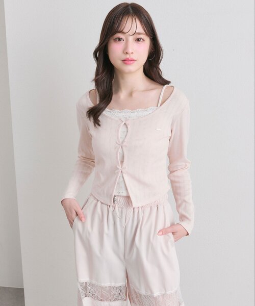 WEB限定】映えリボントップス（Tシャツ/カットソー）｜OLIVE des OLIVE