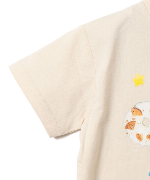 BEAMS mini(ビームスミニ)の「たべもの 半袖 Tシャツ 2026SS(90~140cm)(Tシャツ/カットソー・キッズ・サックスブルー/ホワイト系その他5・100/140/130/120/110/90)」の14枚目の写真