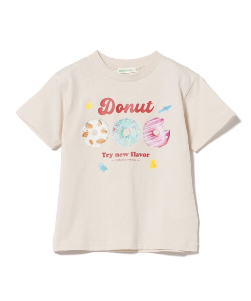 BEAMS mini(ビームスミニ)の「たべもの 半袖 Tシャツ 2026SS(90~140cm)(Tシャツ/カットソー・キッズ・サックスブルー/ホワイト系その他5・100/140/130/120/110/90)」の20枚目の写真
