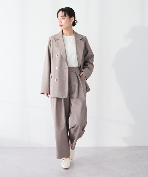 CRAFT STANDARD BOUTIQUE（クラフトスタンダードブティック）の「＜セレモニー／ハレの日＞2WAYフリルカラーブラウス／着脱可能◆（シャツ/ブラウス・レディース・ブラック/オフホワイト・FREE）」の22枚目の写真