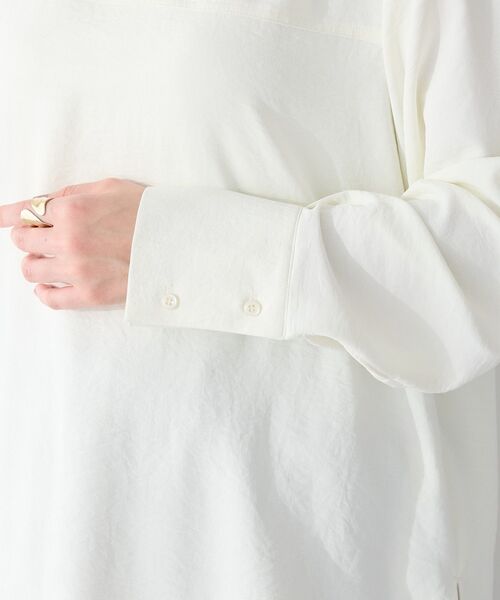 CRAFT STANDARD BOUTIQUE（クラフトスタンダードブティック）の「＜セレモニー／ハレの日＞2WAYフリルカラーブラウス／着脱可能◆（シャツ/ブラウス・レディース・ブラック/オフホワイト・FREE）」の18枚目の写真