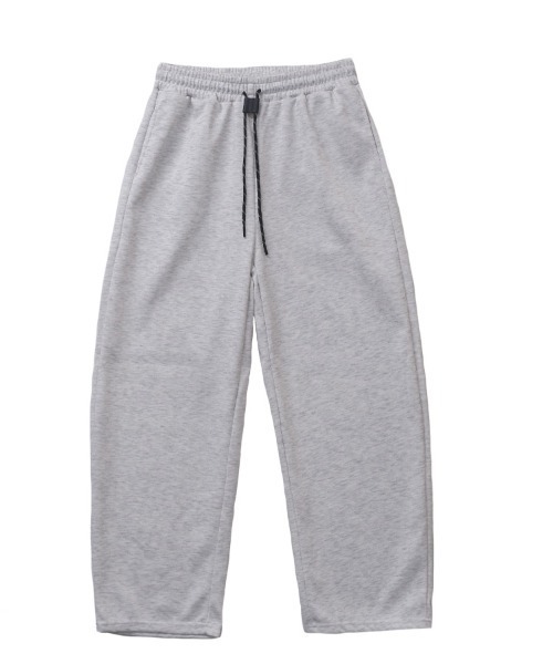 CLOTHY(クロシィ)の「【ALLシーズン着れるワンマイルアイテム!】スウェットバレルパンツ(セットアップ可)(スウェットパンツ・レディース・ライトグレー/ブラック/グレー/オフホワイト・MEDIUM/LARGE)」の15枚目の写真