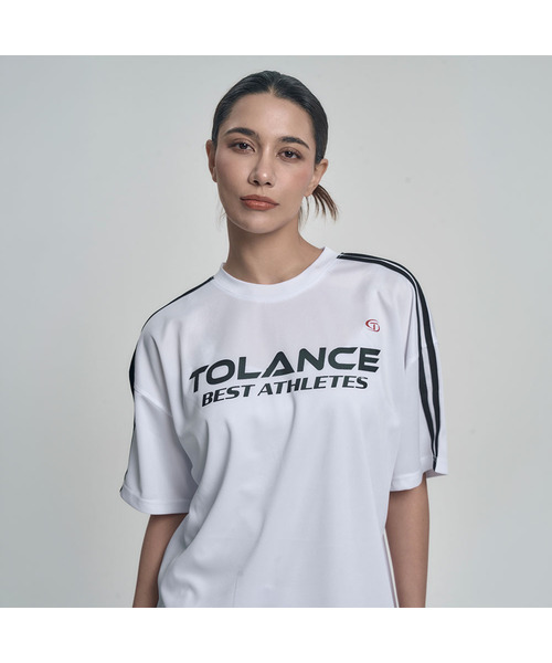 TOLANCE(トランス)の「ウィメンズメッシュピュアコンフォートショートスリーブ - ホワイト(Tシャツ/カットソー・レディース・ホワイト・1/2)」の1枚目の写真