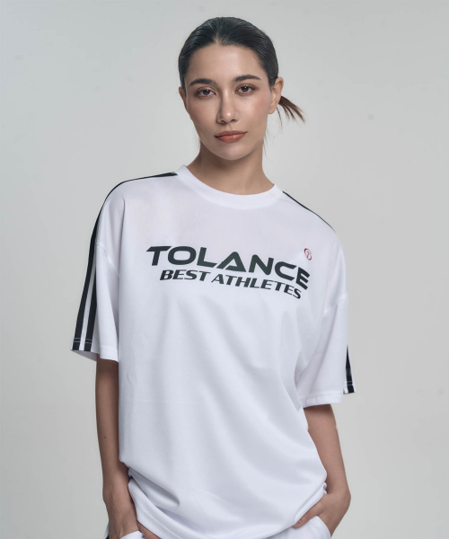 TOLANCE(トランス)の「ウィメンズメッシュピュアコンフォートショートスリーブ - ホワイト(Tシャツ/カットソー・レディース・ホワイト・1/2)」の3枚目の写真