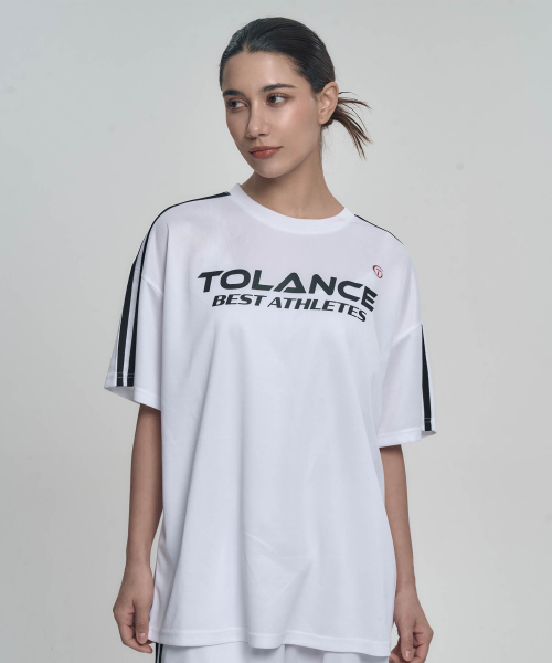 TOLANCE(トランス)の「ウィメンズメッシュピュアコンフォートショートスリーブ - ホワイト(Tシャツ/カットソー・レディース・ホワイト・1/2)」の2枚目の写真