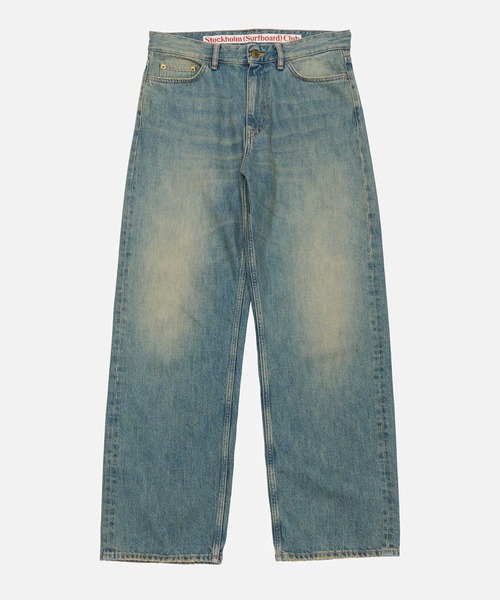 Stockholm Surfboard Club(ストックホルムサーフボードクラブ)の「Stockholm Surfboard Club/ストックホルムサーフボードクラブ デニムパンツ regular fit jeans(デニムパンツ・メンズ・ブルー・30/32/28)」の3枚目の写真