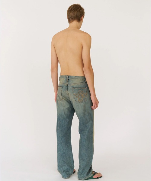 Stockholm Surfboard Club(ストックホルムサーフボードクラブ)の「Stockholm Surfboard Club/ストックホルムサーフボードクラブ デニムパンツ regular fit jeans(デニムパンツ・メンズ・ブルー・30/32/28)」の10枚目の写真