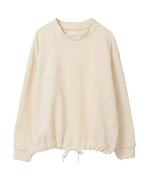 LOGEMENT DE CLAIRE（ロジュモンドクレール）の「【LOURMARIN】裾ドロストプルオーバー（Tシャツ/カットソー・レディース・クリーム/チャコールグレー/モカ・FREE）」の12枚目の写真