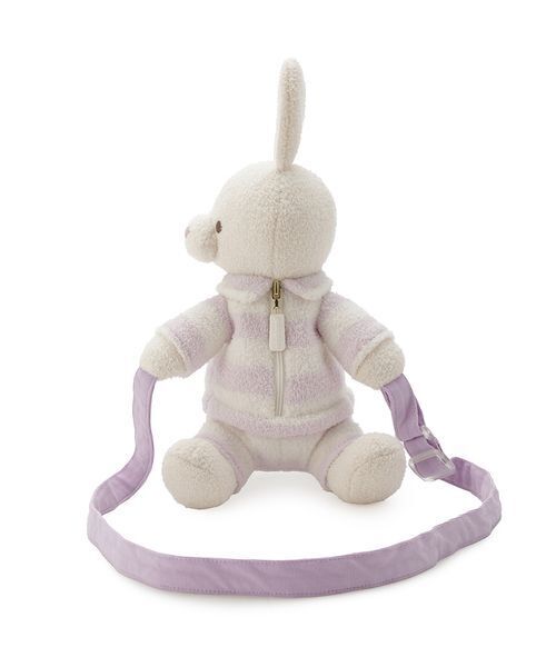 gelato pique（ジェラートピケ）の「【KIDS】エアリーモコラビットポシェット（ショルダーバッグ・キッズ・ラベンダー・F）」の7枚目の写真