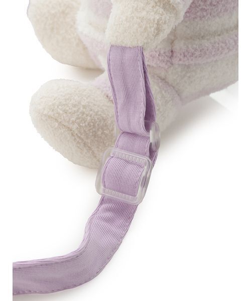 gelato pique（ジェラートピケ）の「【KIDS】エアリーモコラビットポシェット（ショルダーバッグ・キッズ・ラベンダー・F）」の9枚目の写真